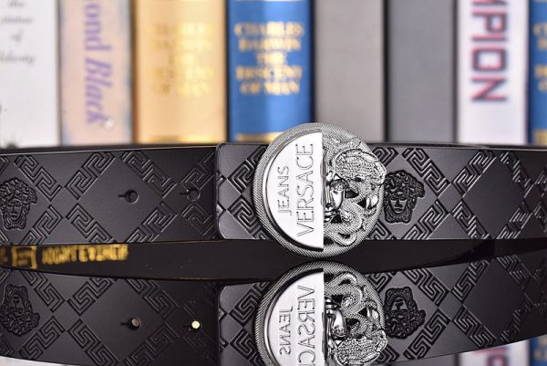2 Colors  printed letter leather belt