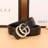 2 styles of  double G pearl belt