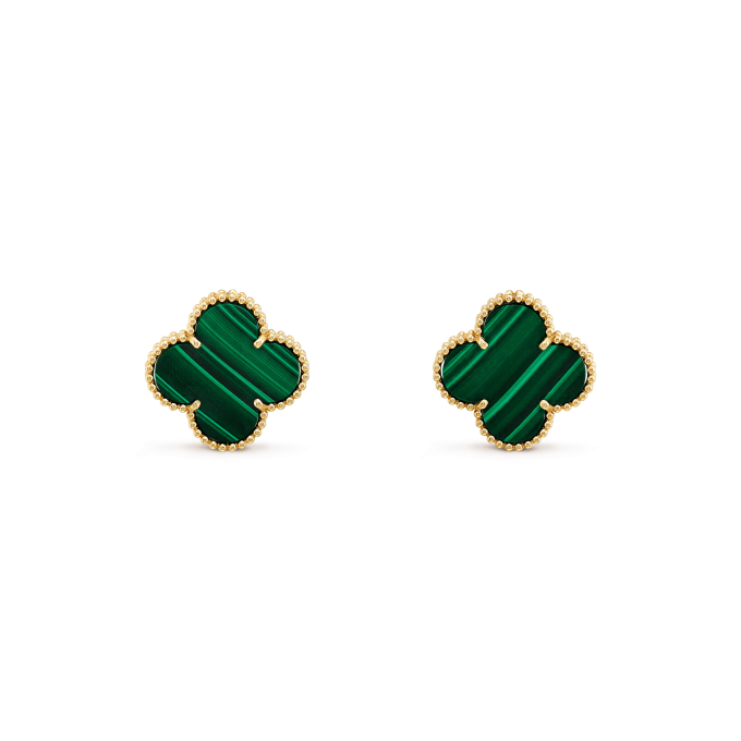 Inspired VA Vintage Alhambra Clover Leaf Earrings - Image 4