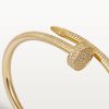 car Inspired Juste Un Clou Nail Screw Bracelet With Full Diamond Paved