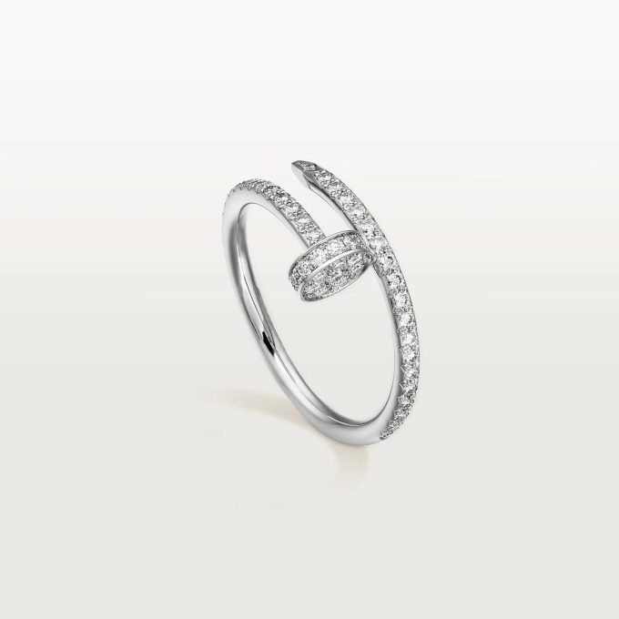 car Inspired Juste Un Clou Nail Ring-Diamond Paved - Image 11