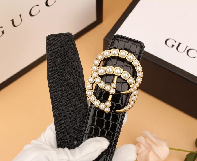 2 styles of  double G pearl belt - Image 5