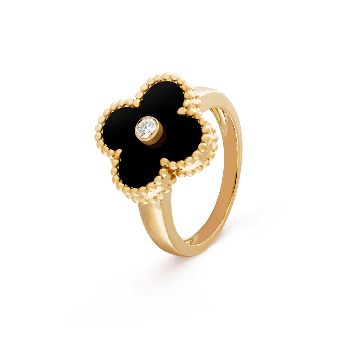 Inspired VA Vintage Alhambra Clover Leaf Ring - Image 7