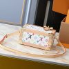 New M13125 M45675 High Quality 22.5×17.5X11Cm Real Leather Red Lining Handbag With Adjustable Strap Bb-928093