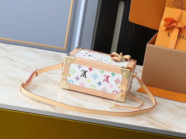 New M13125 M45675 High Quality 22.5×17.5X11Cm Real Leather Red Lining Handbag With Adjustable Strap Bb-928093