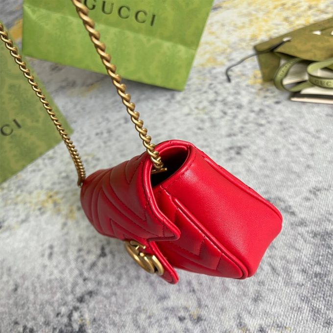 GG Marmont matelasse leather super mini bag - Image 17