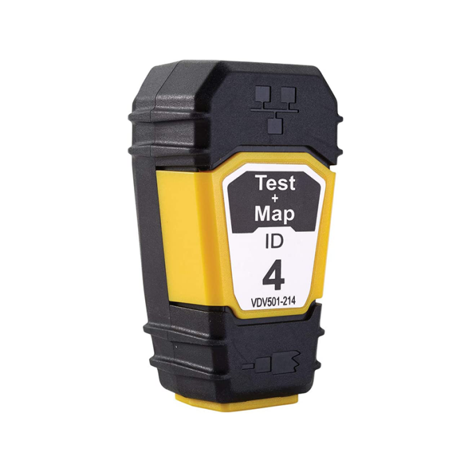 Klein Tools VDV501-214 Cable Tester Remote, Test + Map Remote #4 for Klein Tools Scout Pro 3 Cable Tester