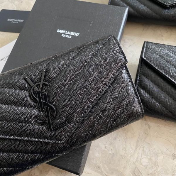 Y  wallet black  SIZE:19x11x3CM  06