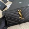 Y  wallet black  SIZE:19x11x3CM  06
