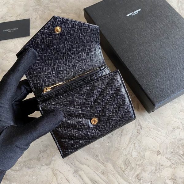 Y  wallet black  SIZE:12.5x10x2.5CM  07