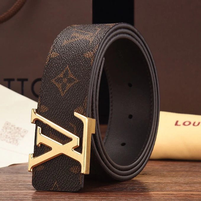 3 Colors  printed letter leather belt - Image 5