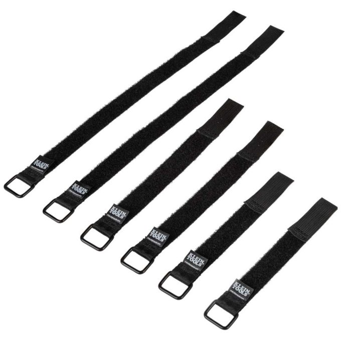 Klein Tools 450-600 Hook and Loop Cinch Straps, 6-Inch, 8-Inch and 14-Inch Multi-Pack - Image 10