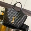 Y Icare Maxi Shopping Bag - Black