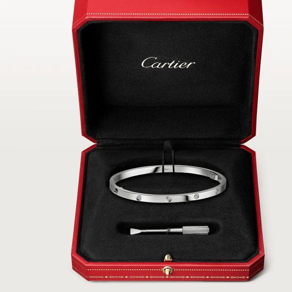 car The London Love Bracelet With 8 Diamonds Small Model-4mm Width