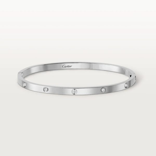 car The London Love Bracelet With 8 Diamonds Small Model-4mm Width