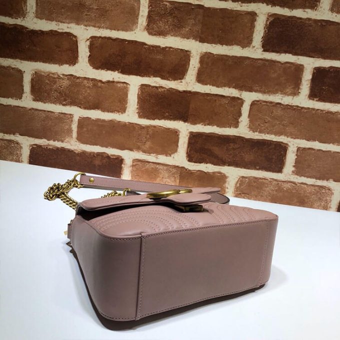 GG Marmont Mini Top Handle Bag - Image 4