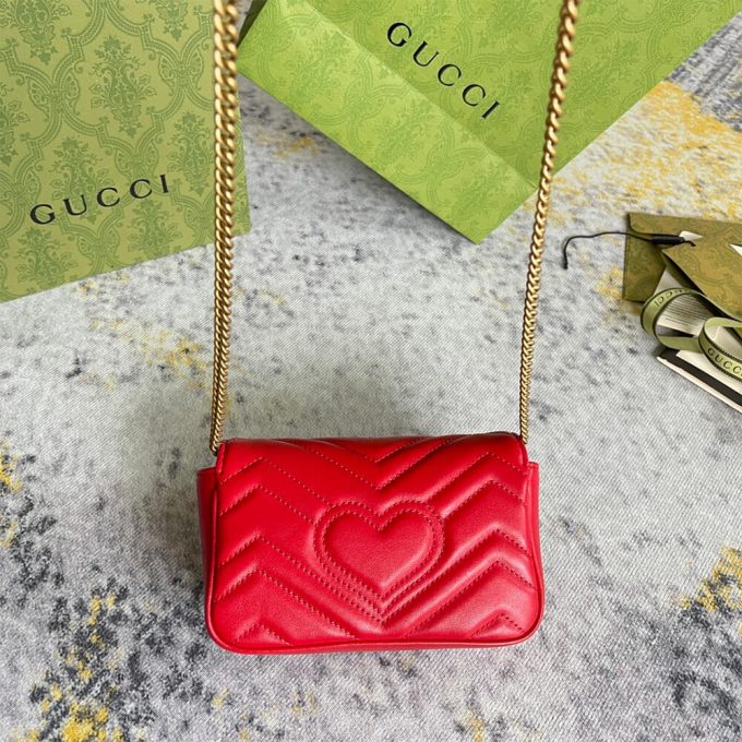 GG Marmont matelasse leather super mini bag - Image 18