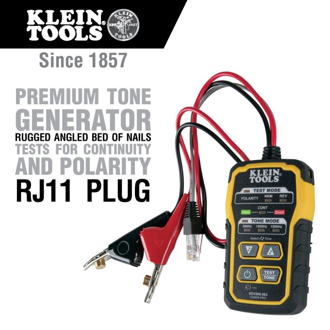 Klein Tools VDV500-063 Toner-PRO Tone Generator - Image 6