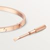 car The London Love Bracelet With 4 Diamonds Small Model-4mm Width