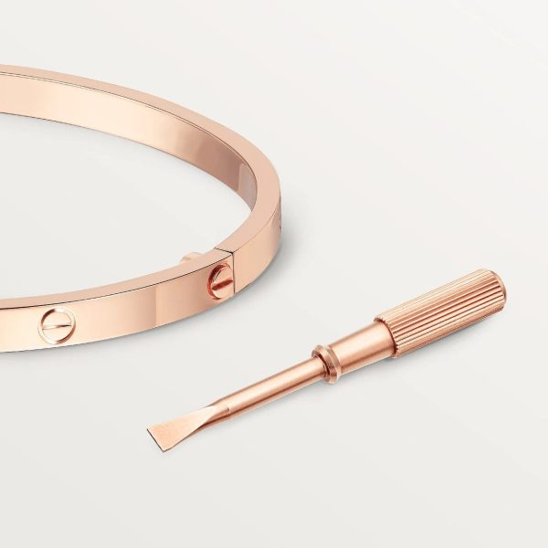 car The London Love Bracelet With 4 Diamonds Small Model-4mm Width