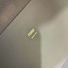 Fd Women Sunshine Medium Leather Shopper-Grey