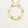 car The London Love Necklace With 3 Diamonds