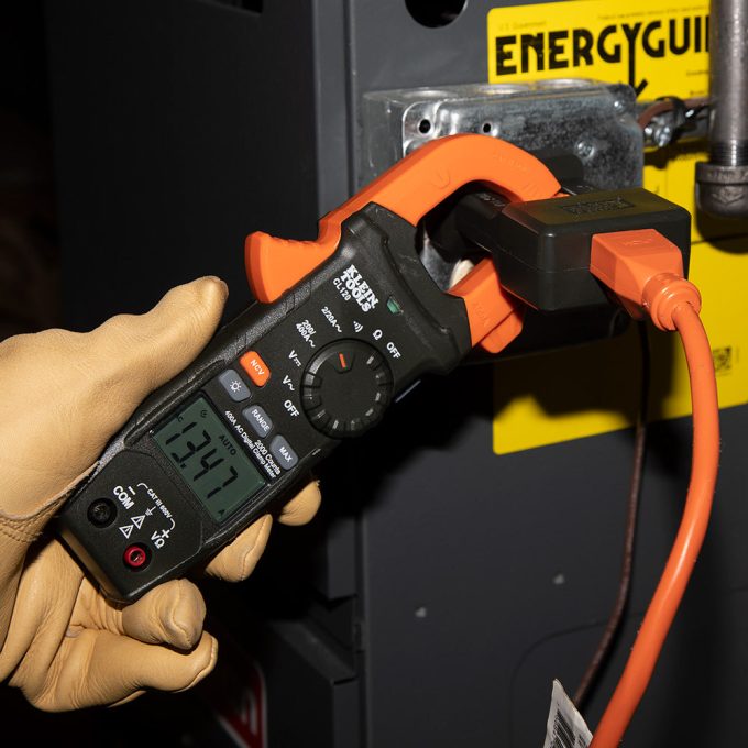 Klein Tools CL120KIT Electrical Tester / Auto-Ranging Digital Clamp Meter Kit - Image 7