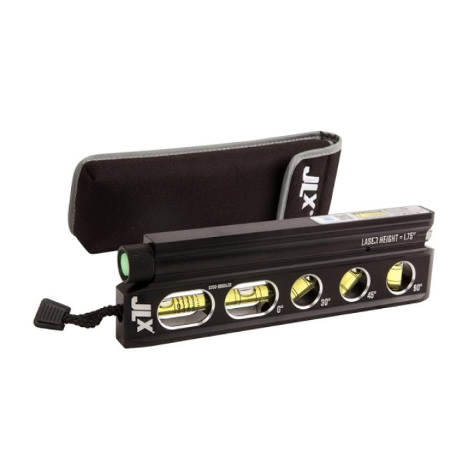 Johnson 5700-0800LZR JLX 8" Magnetic Billet Torpedo Laser Level with GreenBrite Technology - Image 4