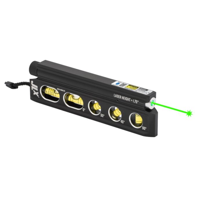 Johnson 5700-0800LZR JLX 8" Magnetic Billet Torpedo Laser Level with GreenBrite Technology - Image 3