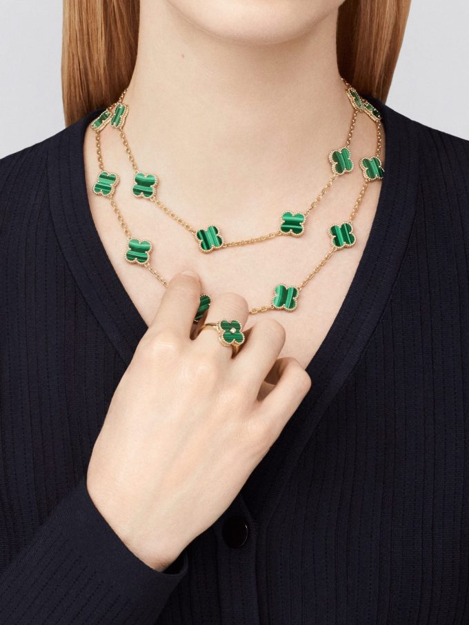 Inspired VA Vintage Alhambra Clover Leaf Ring - Image 2