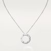 car The London Love Necklace With 3 Diamonds
