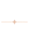 Star Blossom rose gold and diamond bracelet
