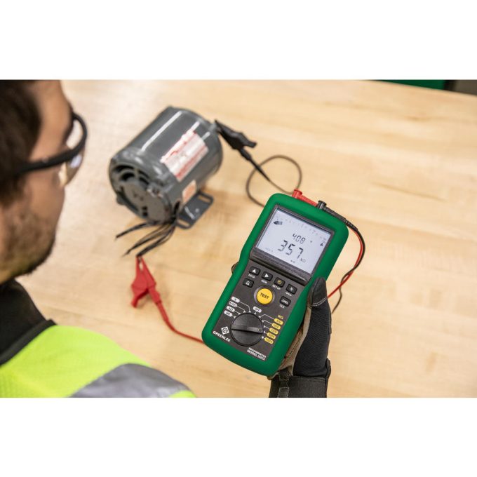 Greenlee 5882A-C Calibrated 1kV Megohmmeter/Insulation Tester - Image 9