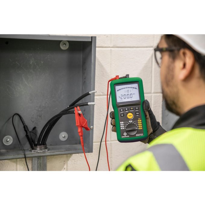 Greenlee 5882A-C Calibrated 1kV Megohmmeter/Insulation Tester - Image 10
