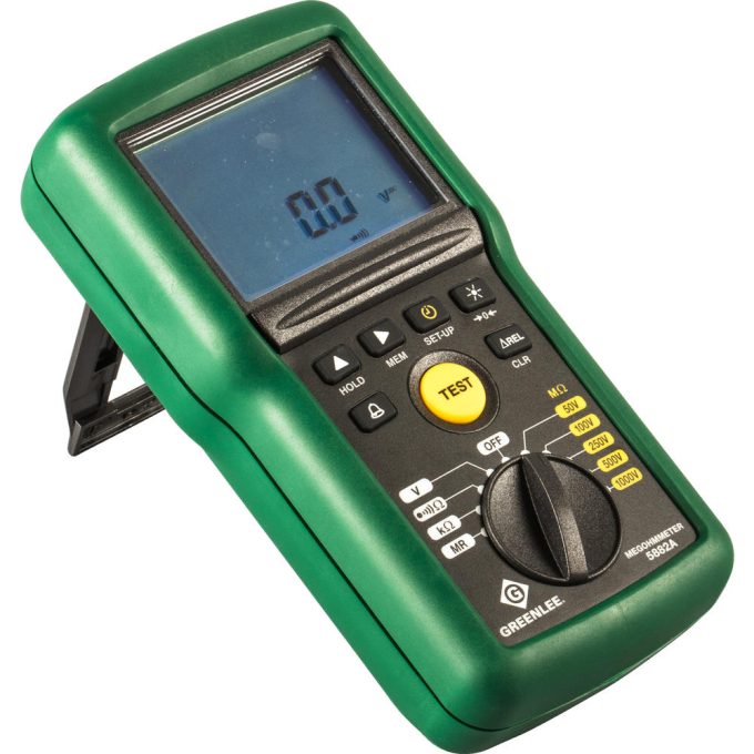 Greenlee 5882A-C Calibrated 1kV Megohmmeter/Insulation Tester - Image 3