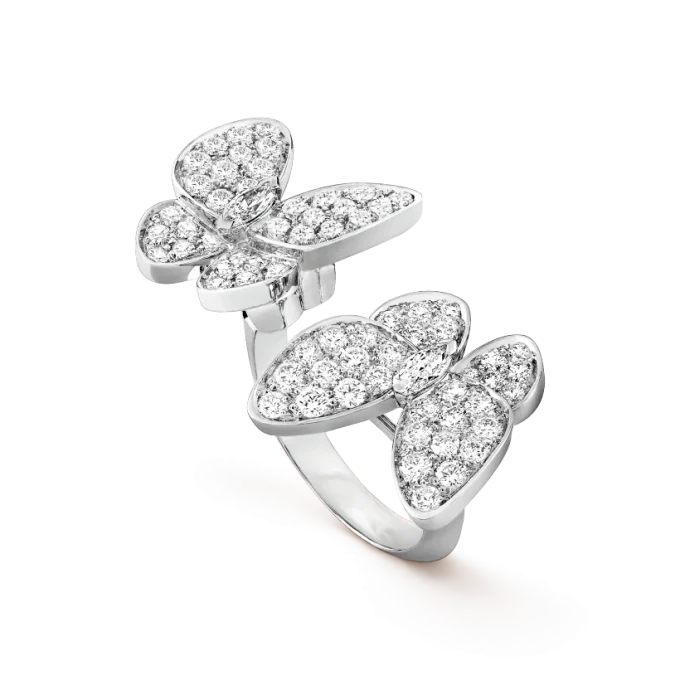 Two Butterfly Ring