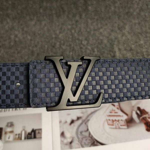 3 Colors  Blue Leather Belt