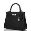 H Kelly Retourne 25 Black Togo Palladium Hardware