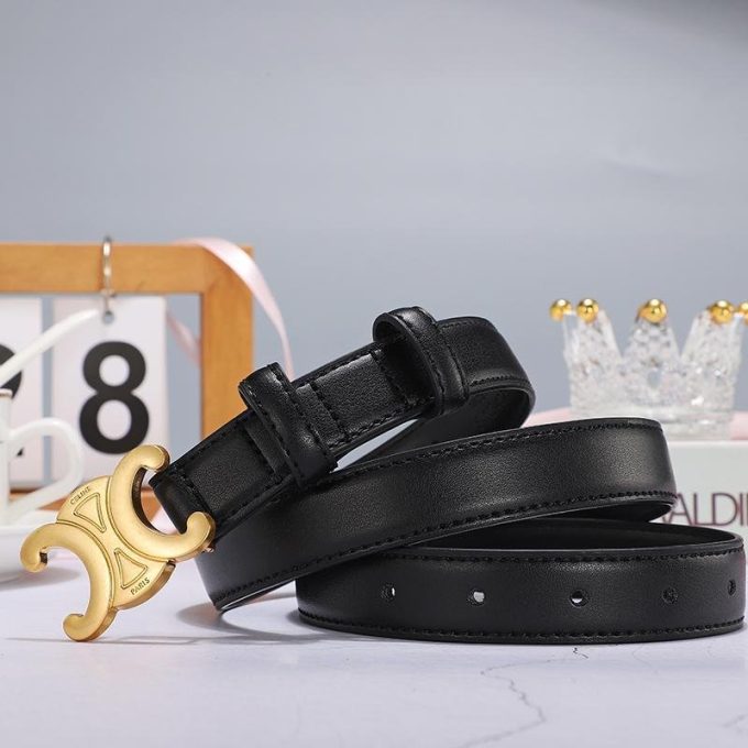 4 Colors Fashion Hot Sale Ladies Leather Belt - Image 3