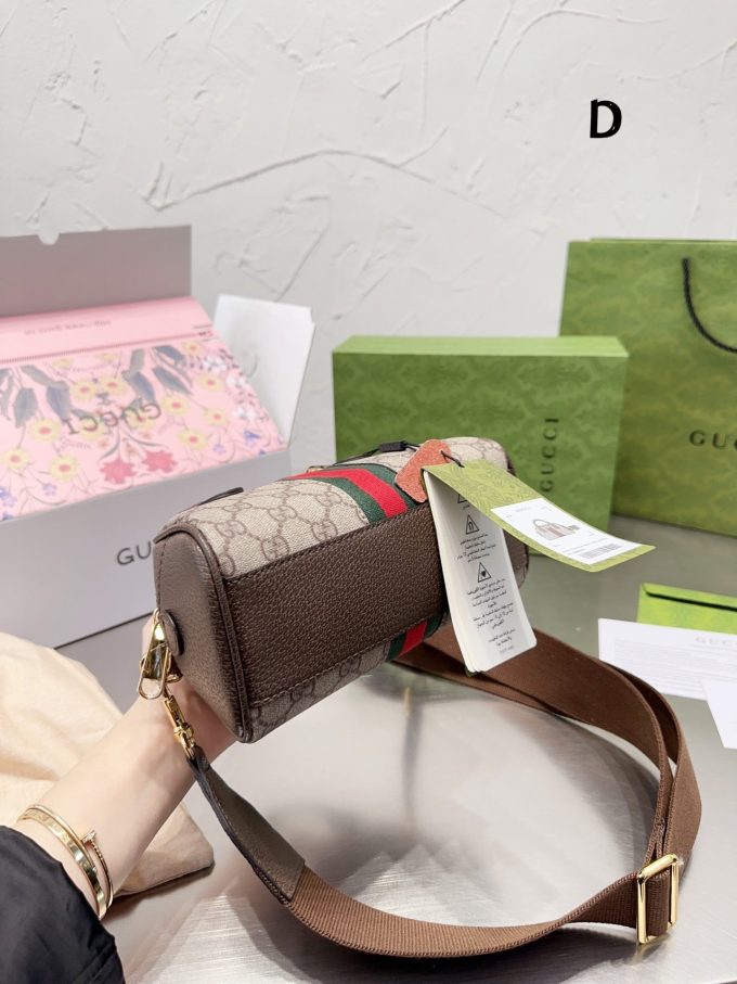 GC498 Ophidia GG Mini Top Handle Bag / 8.2"W x 4.7"H x 4"D - Image 2