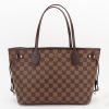 L N51109 Neverfull PM Shoulder Bag Damier Ebene Canvas