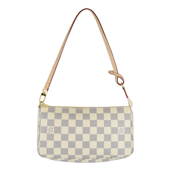 L N41207 Pochette Accessoires Damier Azur Canvas