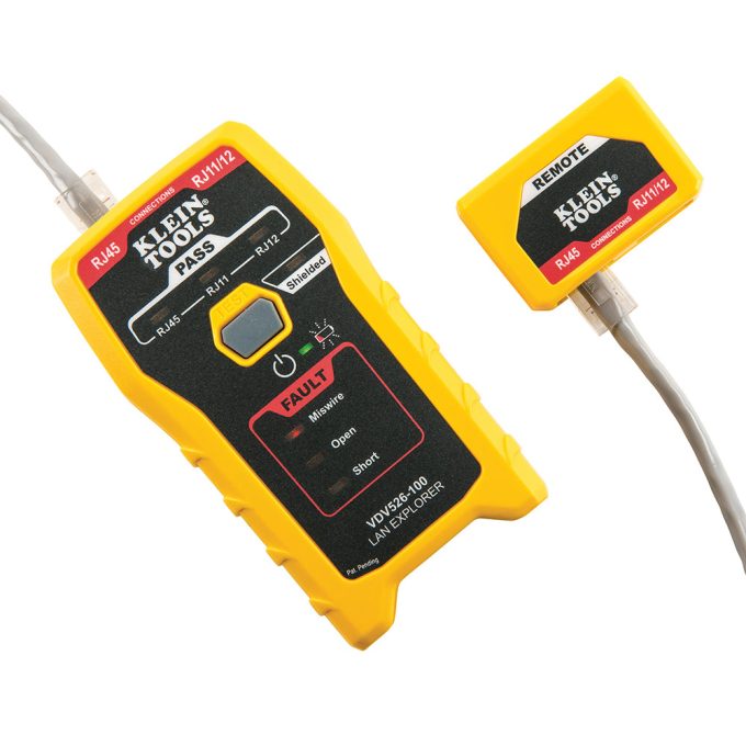 Klein Tools VDV526-100 LAN Explorer Data Cable Tester with Remote - Image 4