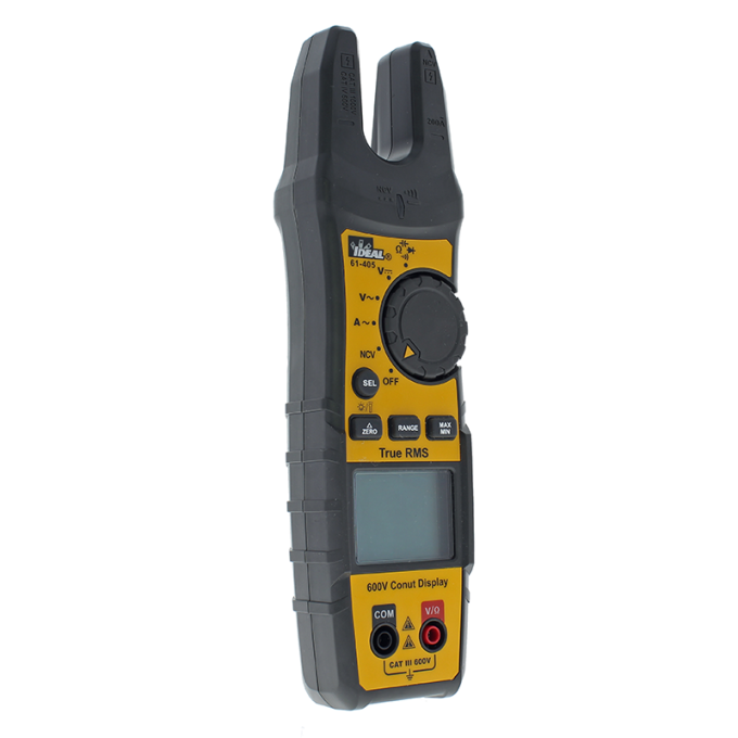 Ideal 61-405 200 AC TRMS Split Jaw Fork Meter - Image 5