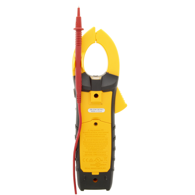 Ideal 61-747 400A AC/DC TRMS TightSight Clamp Meter - Image 4