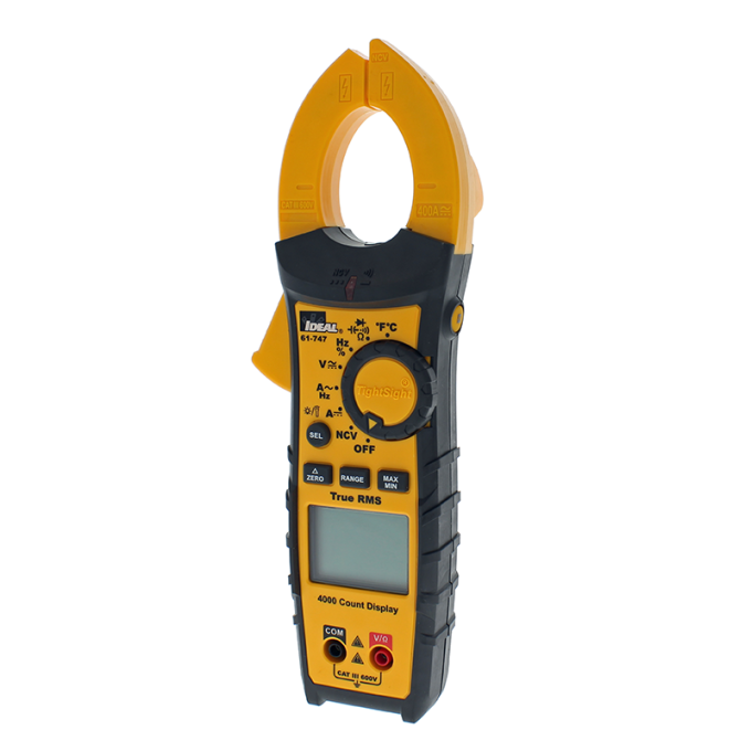 Ideal 61-747 400A AC/DC TRMS TightSight Clamp Meter - Image 6