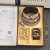 3-color  double G Mickey Mouse print belt