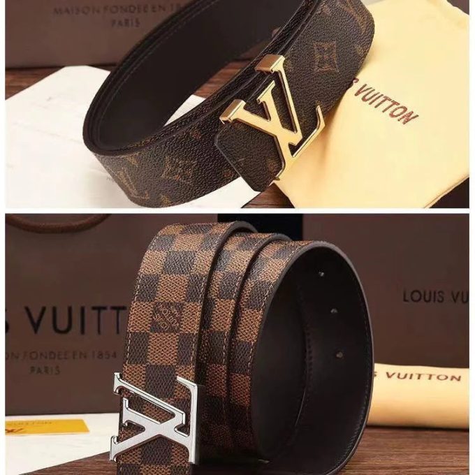 3 Colors  printed letter leather belt - Image 9