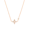 Idylle Blossom Rose Gold and Diamond Pendant