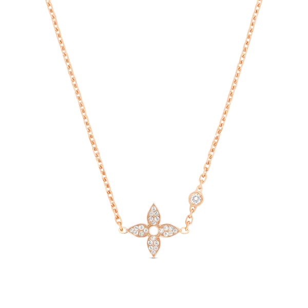 Idylle Blossom Rose Gold and Diamond Pendant